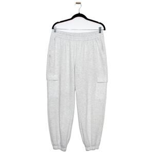 Yogalicious Light Grey Jogger Sweatpants Size XL